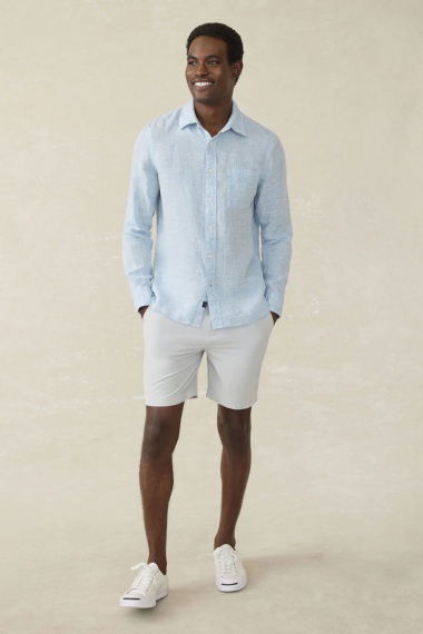 Camisa Laguna Light Blue Melange