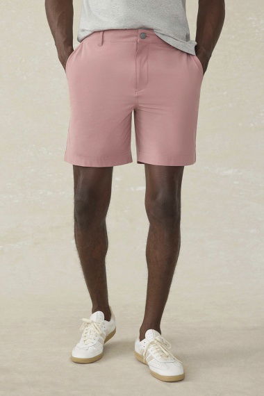 Bermudas All Day Rose Red