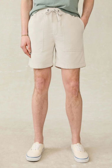 Bermudas Essential Corduroy Plaza Stone