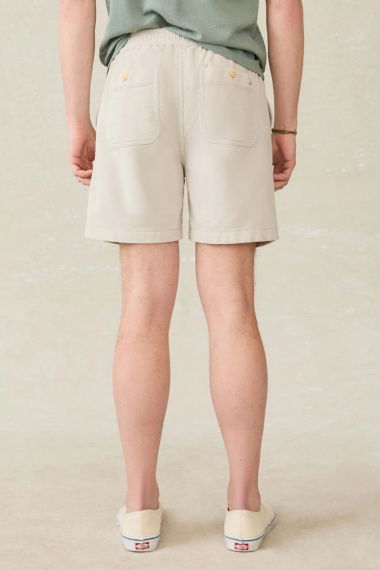 Bermudas Essential Corduroy Plaza Stone