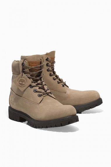 Botas Premium 6 Inch Beige Nubuck