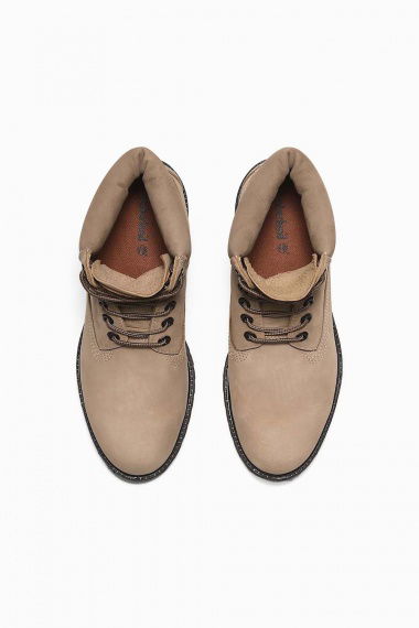 Botas Premium 6 Inch Beige Nubuck