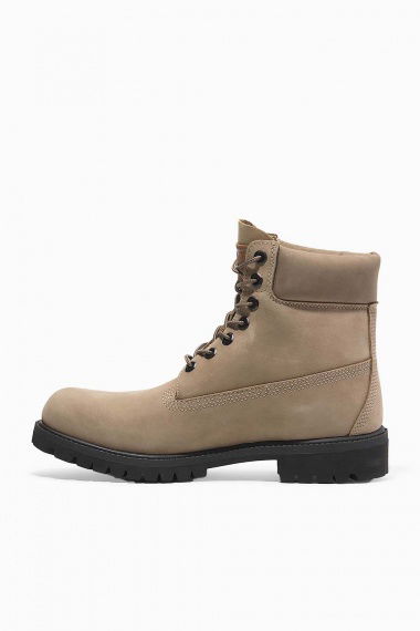 Botas Premium 6 Inch Beige Nubuck