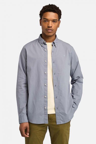 Camisa Poplin Folkstone Gray