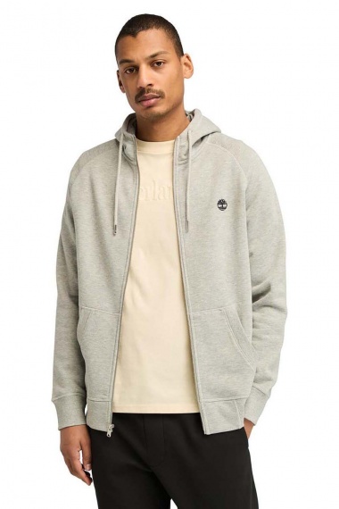 Sudadera Exeter River Full Zip Grey Heather