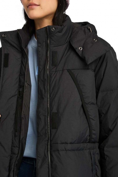 Abrigo Recycled Down Puffer Black