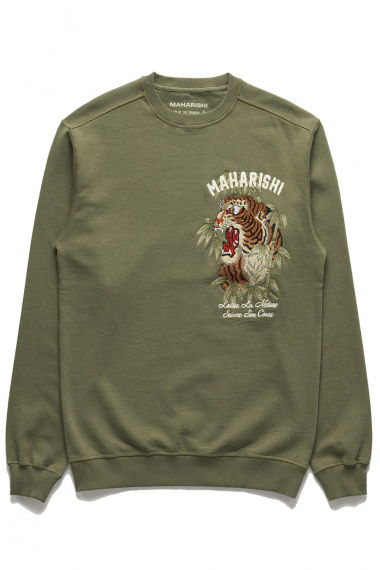 Sudadera Maha Tiger Olive