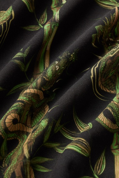 Camisa Dragon Bamboo Black