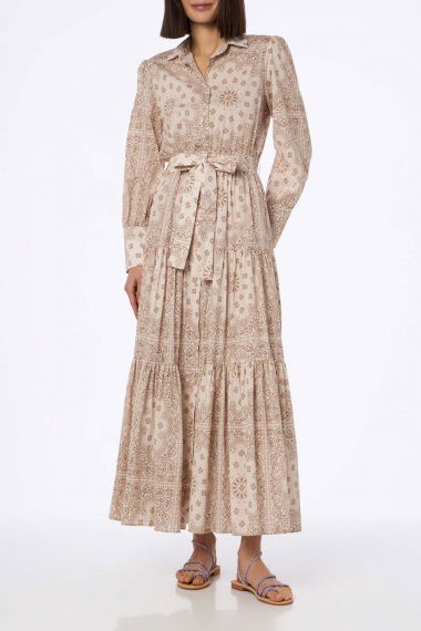 Vestido Jensen Cotton Bandanna Round