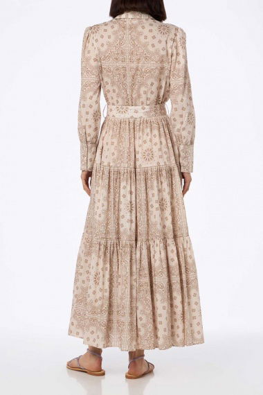 Vestido Jensen Cotton Bandanna Round