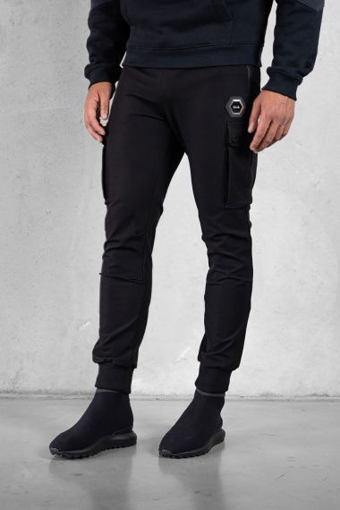 Pantalón Q-Cargo Lux Slim Black