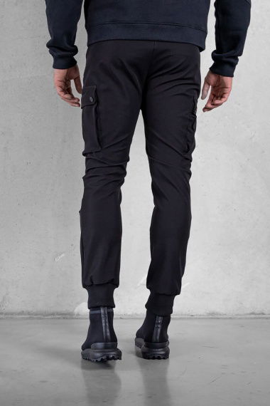 Pantalón Q-Cargo Lux Slim Black