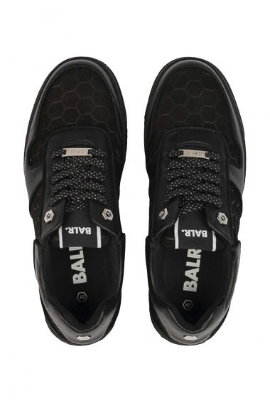 Zapatillas Debossed Hex Sneaker Jet Black