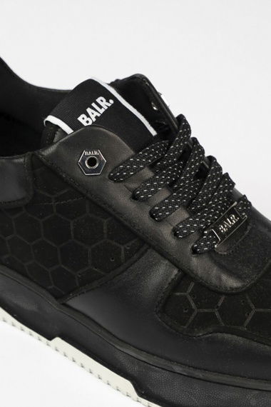 Zapatillas Debossed Hex Sneaker Jet Black