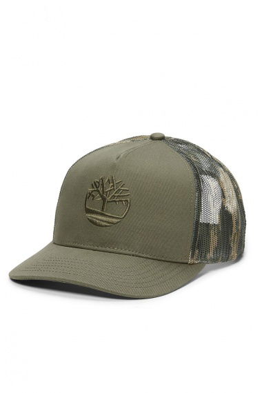 Gorra Printed Mesh Woodland Camouflage