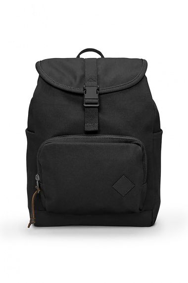 Mochila Canvas X Leather Black