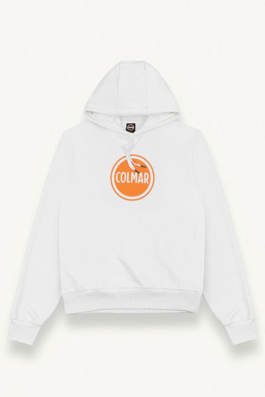 Sudadera Logo White