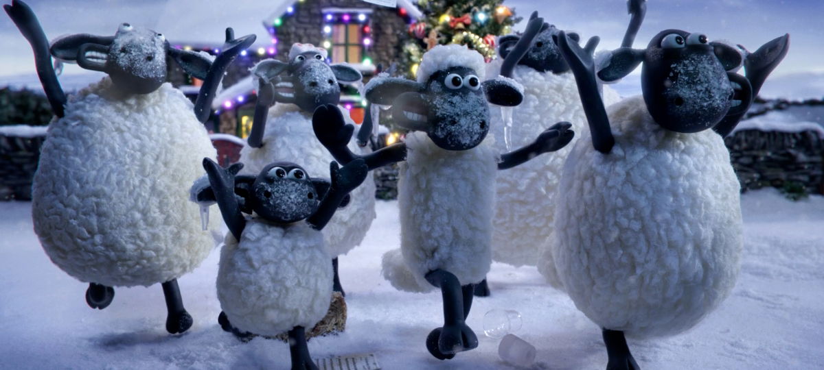 Ovejas en navidad